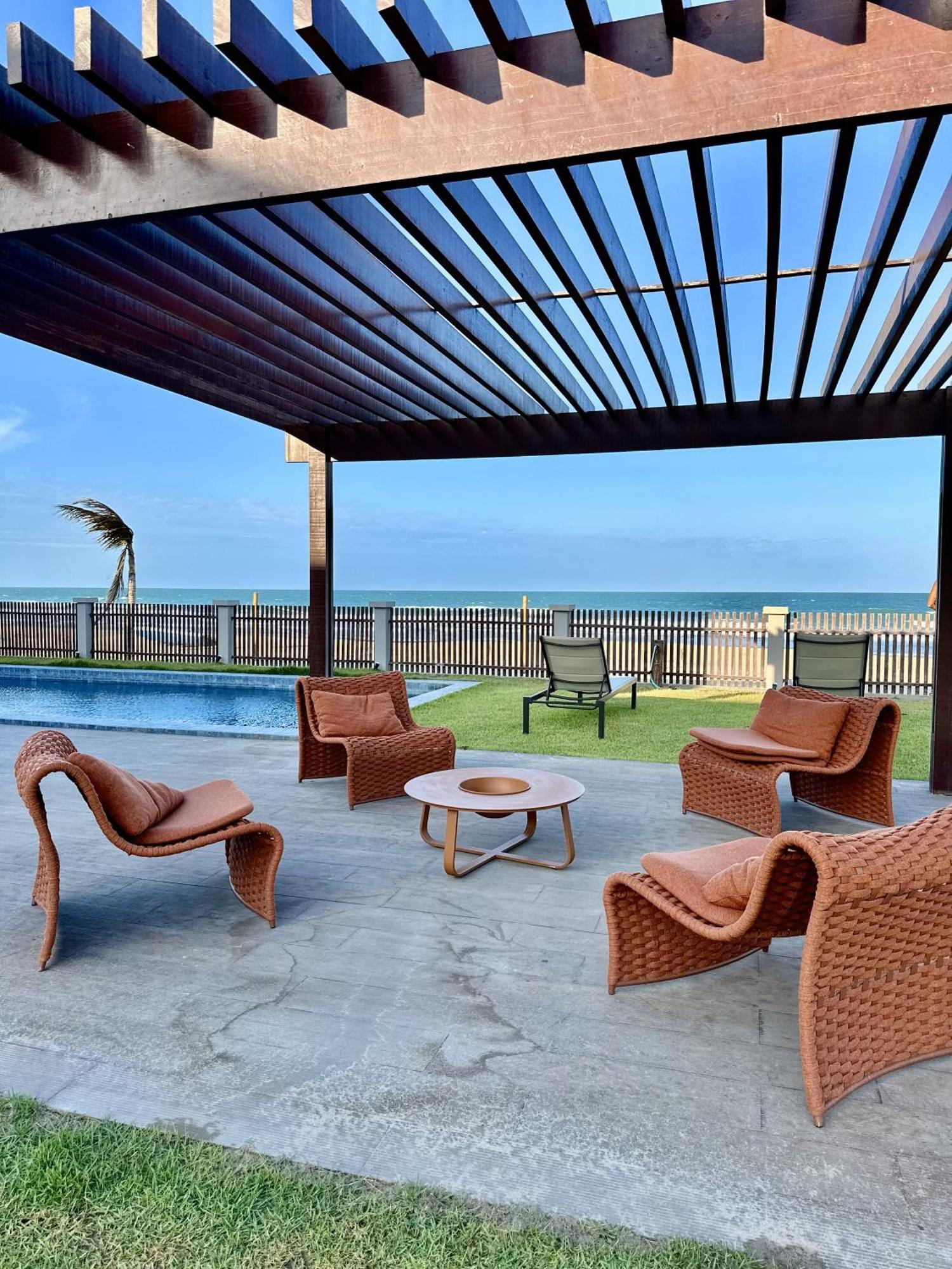 Casa Alto Padrao Beira Mar Ao Lado Do Zorah Beach Trairi - Flecheiras Exterior photo