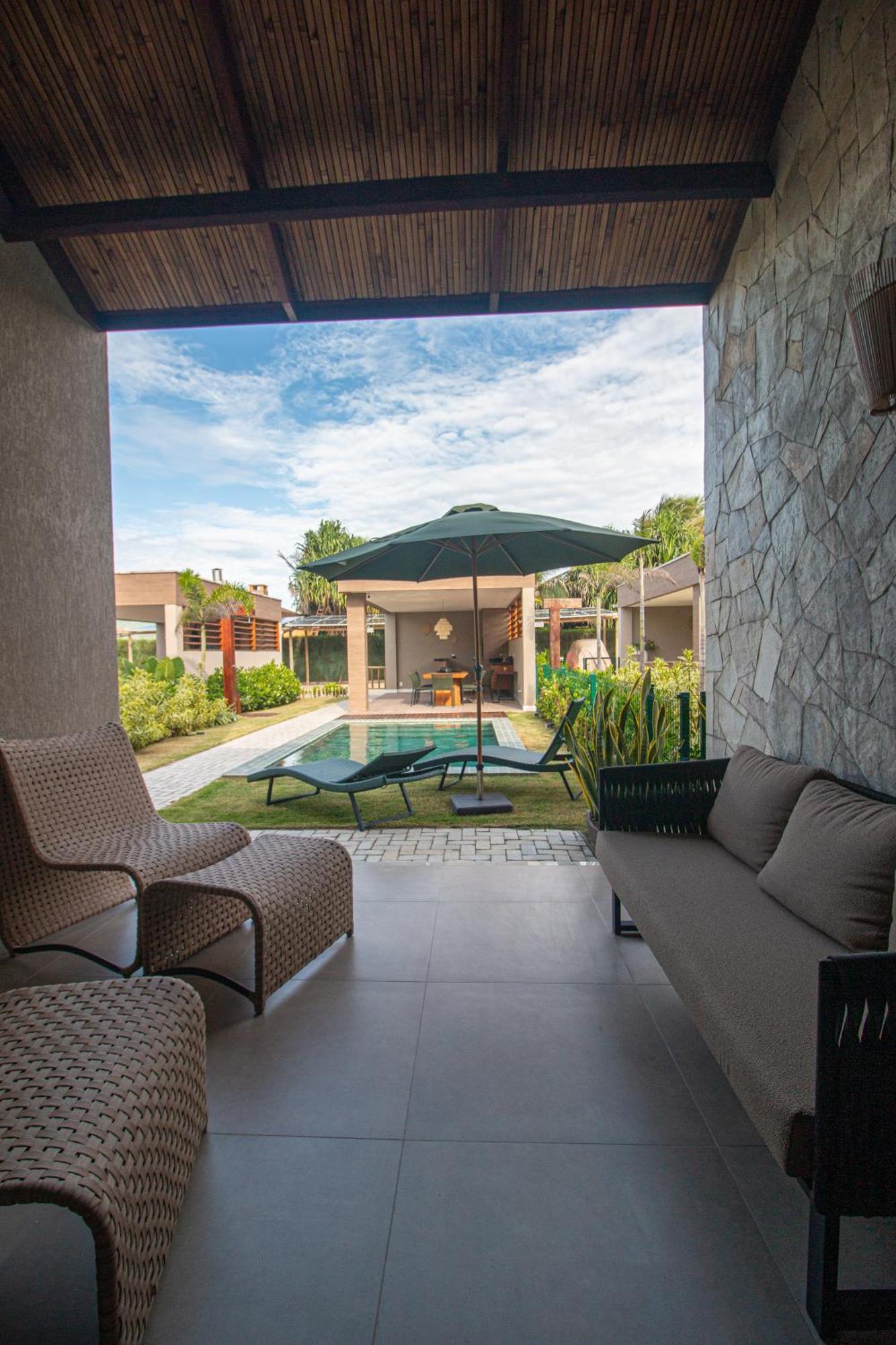 Casa Alto Padrao Beira Mar Ao Lado Do Zorah Beach Trairi - Flecheiras Exterior photo