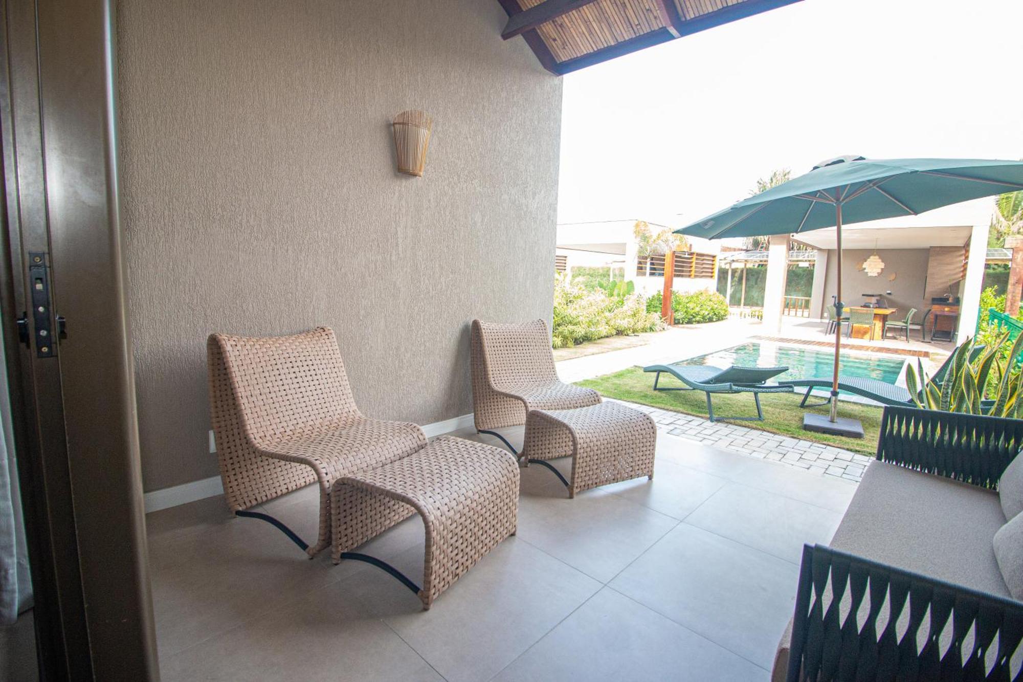 Casa Alto Padrao Beira Mar Ao Lado Do Zorah Beach Trairi - Flecheiras Exterior photo